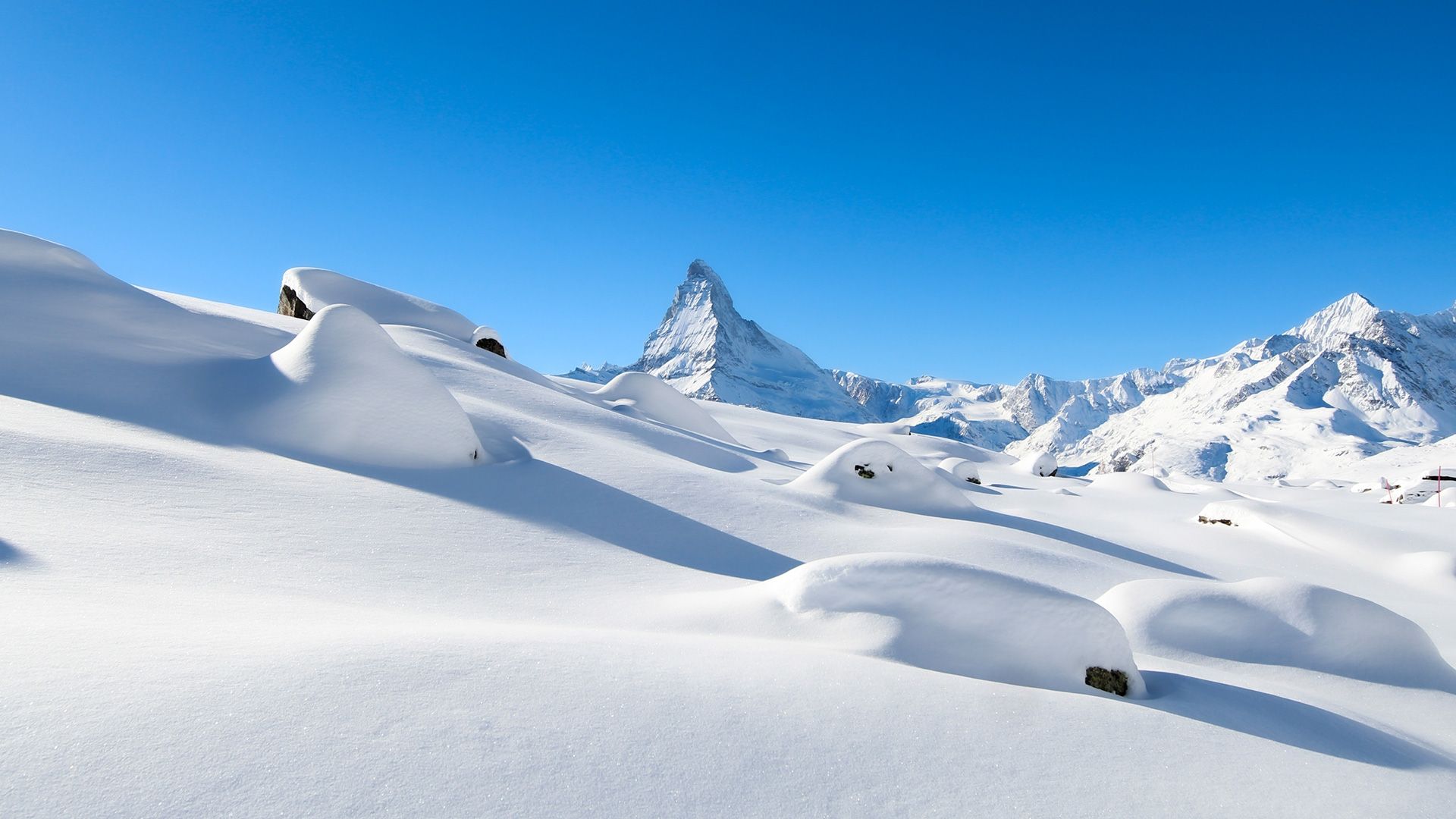 Schnee Matterhorn