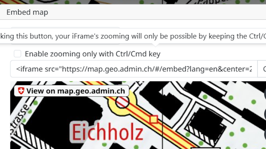 The zoom/scale change can now be blocked as desired.