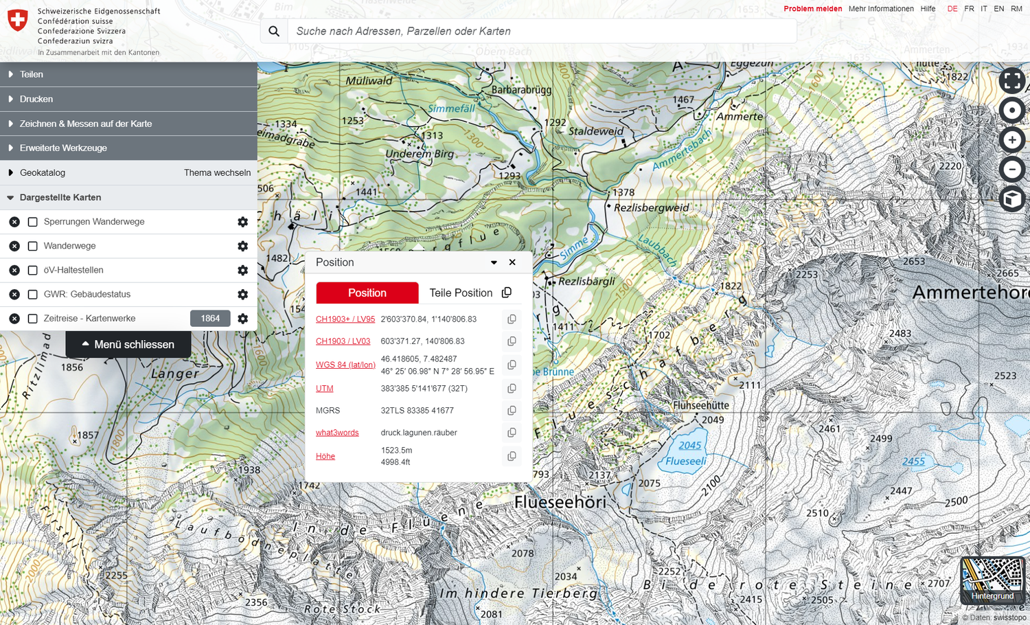 Go-Live des neuen Kartenviewer