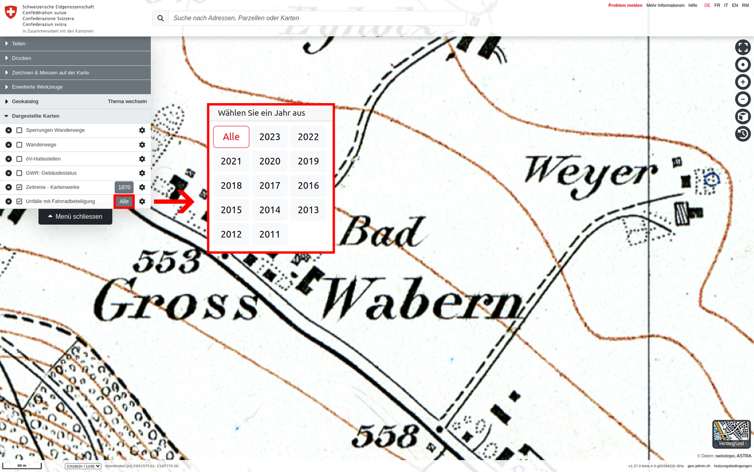 Zeitreise - der Umgang mit den Zeitständen