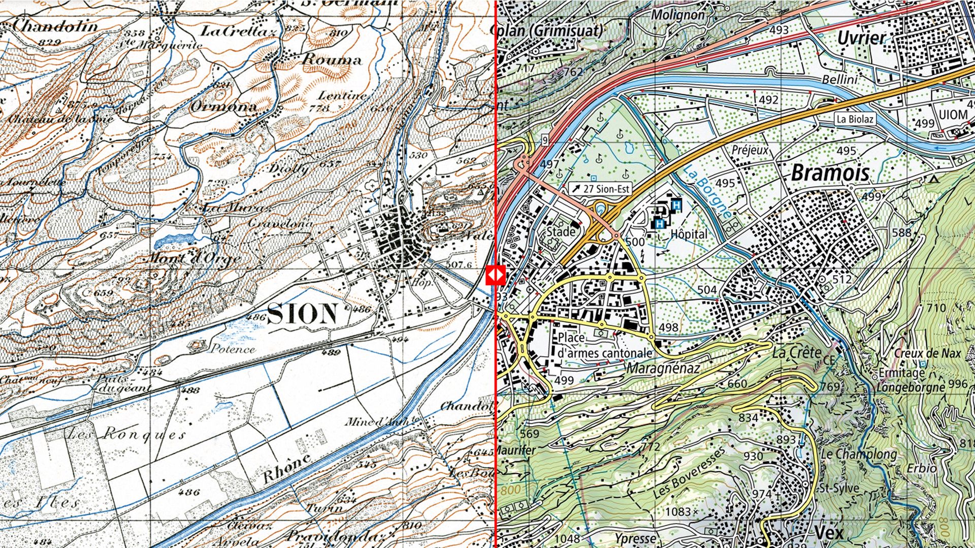 swisstopo Kartenwerke
