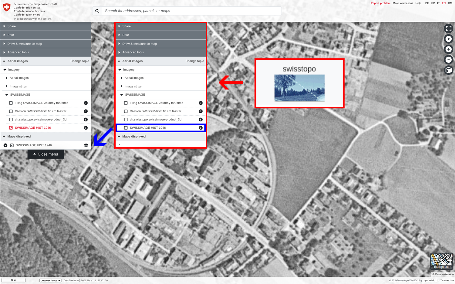 Load data set and maps