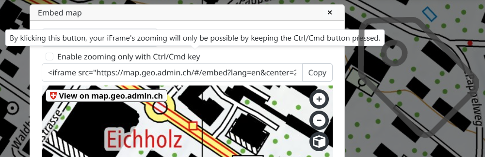 The zoom/scale change can now be blocked as desired.