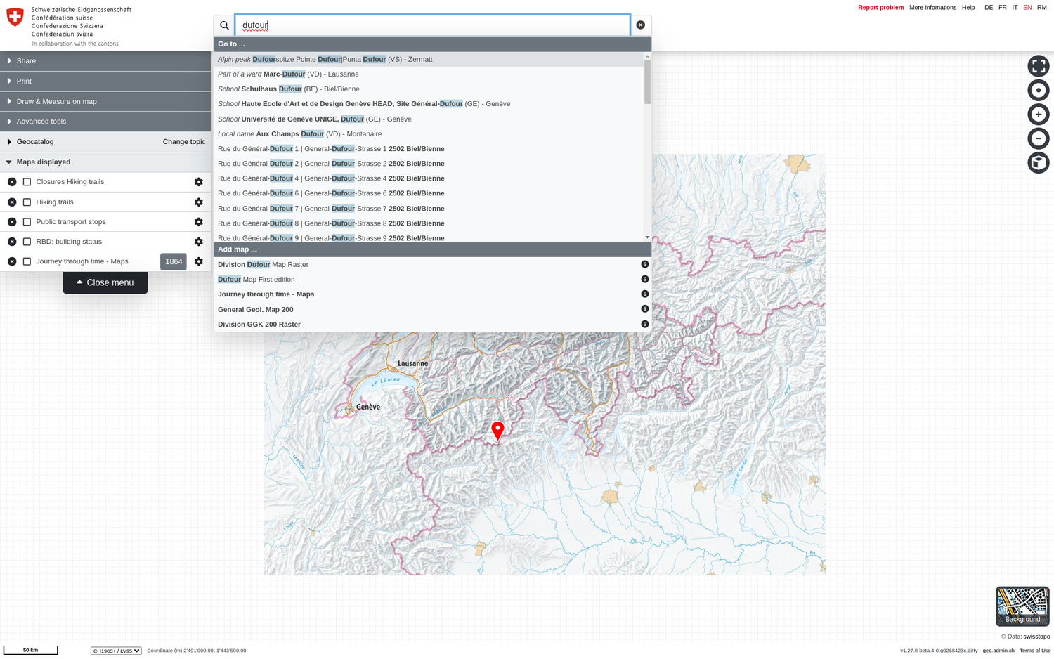 How to search what in the search field