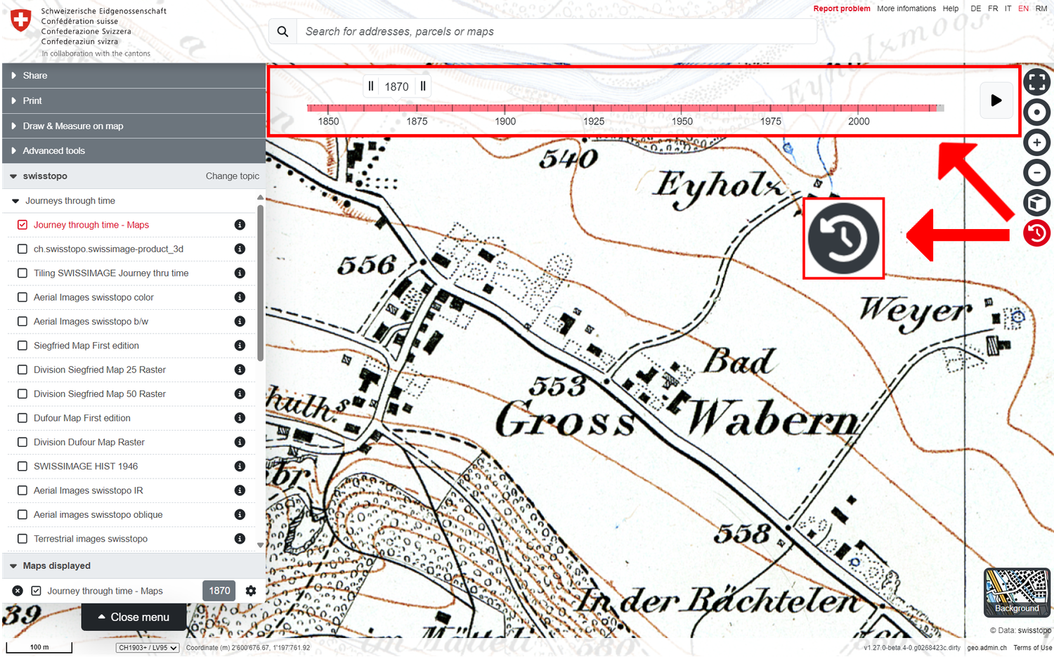 Time travel - the time travel function