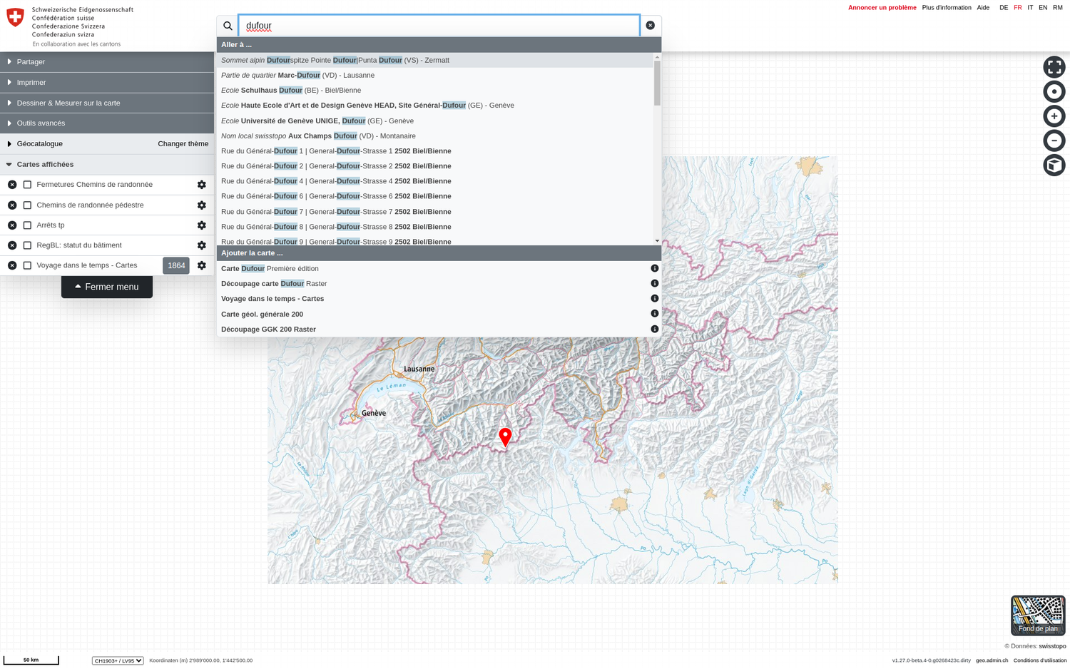 Comment rechercher quoi dans le champ de recherche