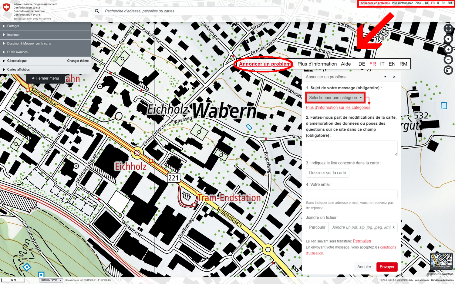 Signaler un problème