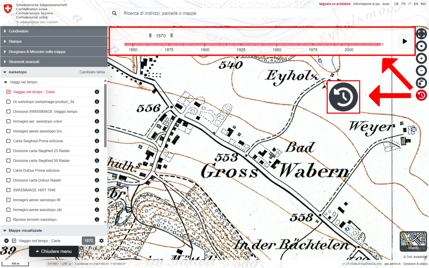 Viaggio nel tempo - la funzione di viaggio nel tempo